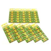 Guaranteed Factory Fresh - 100 AG3 392 LR41 Alkaline Batteries SR41 Buttton Cell (10 pack of 10. 100 total)