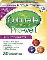 Culturelle 3-In-1 Complete Daily Probiotic Supplement | Probiotic + Omega 3 | Support your heart, digestive and immune health in one complete capsule.* |30 Capsules