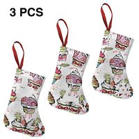 Christmas Stockings Decoration Zombie Cupcake Customized for Funny Xmas Party