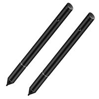 Jahyshow 2 Pcs Black Touch Stylus Pen Replacement Parts for iOS and Android Capacitive Resistance Touch Screen Game Player Tablet PC Cellphone