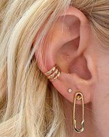 Vie Healing 24k Gold Acupressure Ear Seeds, with Ear Chart, Video, Helps Eliminate Anxiety, Insomnia, Stress, Depression