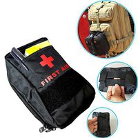 Yxsd Portable First Aid Kit Empty Bag, Mini Bug Out Bag Emergency Kit Bag for Hiking Travel Home Car