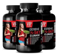 Fat Loss - Extreme 15-Day Cleanse 1180MG - antioxidant multivitamin - 3 Bottles (90 Capsules)