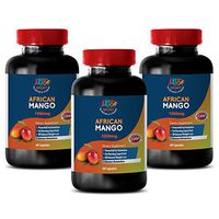 Weight Loss Herbal Supplements - African Mango 1200MG - African Mango Pure Blend - 3 Bottles (180 Capsules)