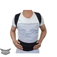 Adjustable Posture Support Brace by ZSZBACE | Posture Corrector | Back and Shoulder Support | Backed by Science | Comfortable (M)