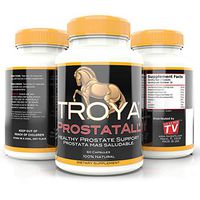 TROYA PROSTATALL Saw Palmetto Prostate Health Supplement for Men with Zinc, Beta Sitosterol, Pumpkin Seed - DHT Blocker + Hair Loss Prevention