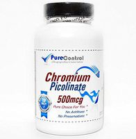 Chromium Picolinate 500mcg // 100 Capsules // Pure // by PureControl Supplements