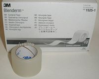 Box of 12 3M Blenderm Surgical Tape 1" x 5 yds 3M 15251 MMM15251 Box