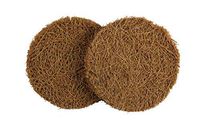 Green Roots Coconut Coir Dish and Utensil Scrub | 100% Natural, Scratch Free, Chemical-Free, Compostable and Biodegradable | (12 Scrubs)