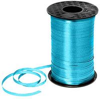 PMU Curling Ribbon 3/16" Inch X 500 Yards Turquoise (1/Pkg) Pkg/6