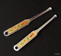 XMD A007 Earpick Ear Wax Remover Cleaner Flower Engraved Handle - Buy 1 Get 1 FREE!