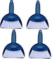 Cadet Home Solutions Hefty and Durable Small Hand Broom with Snap-on Dust Pan, Available in Various Package Quantities (4)