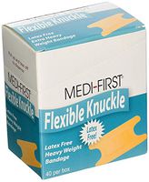 Medique Products 61678 Woven Extra Heavy Weight Latex Free Knuckle Bandage, 40 Per Box