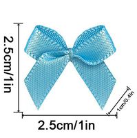 20 Color Pre-Tied Violetred Satin Gift Bows (Pack of 50)