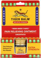 Tiger Balm Pain Relieving Ointment, Extra Strength, 0.63 Ounces (Pack of 3)