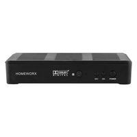 Mediasonic HOMEWORX HW180STB ATSC HDTV Digital Converter Box with Media Player and TV Tuner Function - Renewed