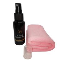 Retreading Agent Set, Car Plastic Part Retreading Agent Auto Supplies Repair Refurbished Liquid Spray