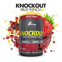 Pre Workout Powder - Pre Workout Supplements - Natural Preworkout Supplement - Caffeine Beta Alanine Powder - L Citrulline Powder - Olimp Knockout Pre Workout - Pink Lemonade - 14.8Oz - 30 Servings
