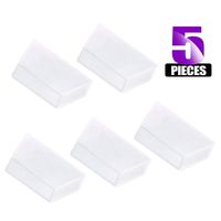 Swpeet 5Pcs Replacement Rubber Tips Perfect for Key Fob Pliers and Glass Running Pliers Hardware Install and Stained Glass Work