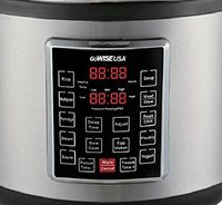 GoWISE USA GW22637 4th-Generation Electric Pressure Cooker with rice scooper, and measuring cup, 14 QT
