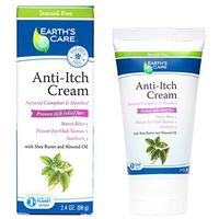 Earth's Care Anti-Itch Cream, No Parabens, Steroids, Artificial Colors or Fragrances, Allergy-Tested 2.4 OZ.