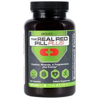 Infowars Life - The Real Red Pill Plus (120 Capsules) - Pregnenolone 50mg Supports Healthy Aging & Cognitive Function