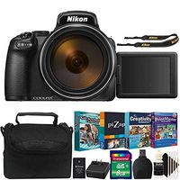 Nikon COOLPIX P1000 16.7MP 125X Optical Zoom Digital Camera with Photo Editing Collection + Top Accessory Kit