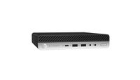 HP Elitedesk 800 G3 Mini Business Desktop (Intel Quad Core i5-6500T, 8GB DDR4 RAM, 128GB M.2 SSD+1TB HDD) Type-C, DP, WIFI, Ethernet, USB Keyboard + Mouse, Windows 10 Pro