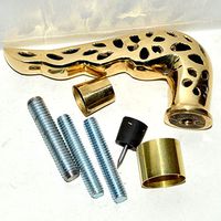 Antique Brass Design Handle Walking Cane Stick Vintage Accessories Royal Gift