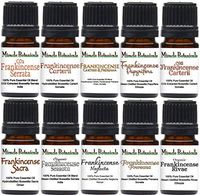 Miracle Botanicals Frankincense Essential Oil Sampler - Set of 10 100% Pure Therapeutic Grade Frankincense Essential Oils - (10) 5ml