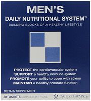Evince Naturals Men's Daily Nutritional System, Multivitamin - 30 Packets