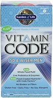 Garden of Life Vitamin Code Raw 50 and Wiser Men's Multivitamin, 240 Capsules (Pack of 3)