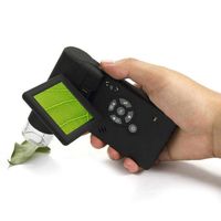 Portable Digital Microscope Camera with 3.0 Inch Rotating Viewscreen and 500X Magnification