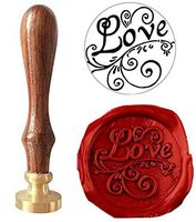 MNYR Love Signature Monogram Wax Seal Sealing Stamp Calligraphy Embellishment Invitation, Cards, Snail Mails, Gift Wrapping, Wine Packages, Great Gift Idea Wedding Invitations Christmas Seal Stamp