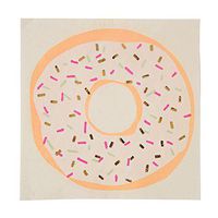 Meri Meri Foiled Doughnut Napkins Large