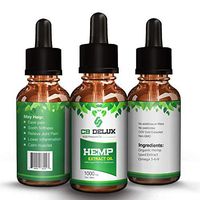 Premium Grade Hemp Oil Drops - 1000 MG - Natural Hemp Oil Extract - Pain, Anxiety & Stress Relief - Omega 3 -
