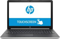 2019 HP 15.6" Touchscreen Laptop Computer, 8th Gen Intel Quad-Core i5-8250U Up to3.4GHz (Beat i7-7500U) Processor, 8GB DDR4, 512GB SSD, HDMI, Bluetooth, USB 3.0, DVDRW, Natural Silver, Windows 10