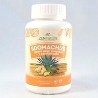 Blue Agave, Ginger and Cardamom Supplement - ZENnatura Sdomuchus Aguave Azul, Jengibre y Cardomo 60 Capsules 1000mg