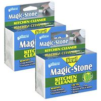 Compac Magic Stone Kitchen Cleaner Scrub Scouring Sponge, 2 Count