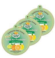 Citrus Magic Solid Air Freshener Fresh Citrus, Pack of 3, 8-Ounces Each
