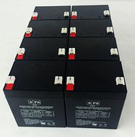 12v 5Ah APC Smart-UPS SUA2200RM2U UPS Replacement Battery SPS Brand (8 Pack)