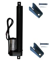 WINDYNATION 8 Inch 8" Stroke Linear Actuator 12 Volt 12V 225 Pounds lbs Maximum Lift (Includes Mounting Brackets)