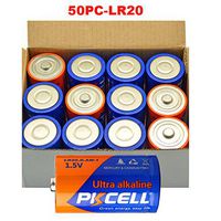 D 1.5V LR20 AM-1 MN 1300 Alkaline Battery (50PC-LR20)