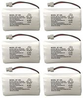 Uniden BBTY0504101 Model BT446 Nickel Metal Hydride Rechargeable Cordless Phone Batteries (Pack of 6) for use with T94 Series, TWX977 and WXI977 Uniden Cordless Phones
