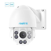 REOLINK PTZ Camera 5-Megapixels 360° Pan 90° Tilt 4X Optical Zoom PoE Outdoor Security Work with Google Assistant, Night Vision Motion Detection IP Video Surveillance