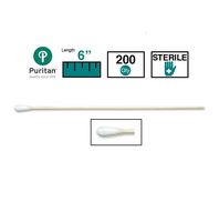 Puritan Medical 6" Sterile Standard Cotton Swab w/Wooden Handle - 25-806 2WC - 2 per pkg - Box of 200