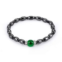 Magnetic Hematite Therapy Bracelet Precious Natural Stones Healing for Arthritis Pain Releif, Energy,Weight Loss - 2 Pack (Style 9-2PCS)