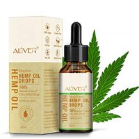 general3 Cannabis Seed Oil Massage Essential Oil HEMP OIL Relieves Pressure Pain (Brown)
