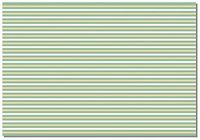 Briday Wrapping Paper - Striped Green and White Design Pack of 2