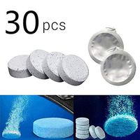 WarmShine 30 Pack Effervescent Cleaner Car Windshield Glass Home Window Cleaning Tablet